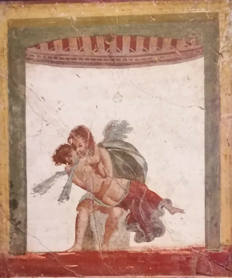 Cupido y Psique - Pompeya